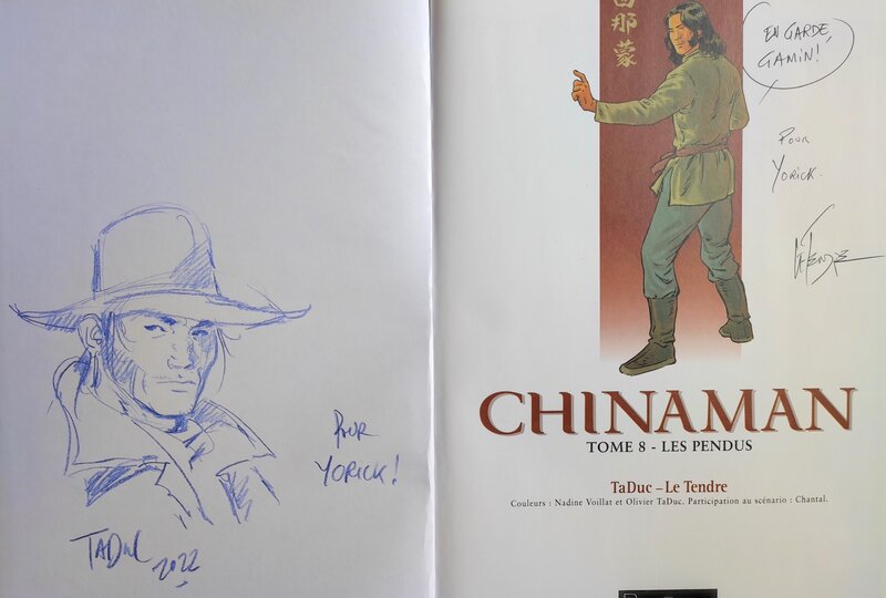 TaDuc, Serge Le Tendre, Chinaman T.8 Les pendus - Sketch