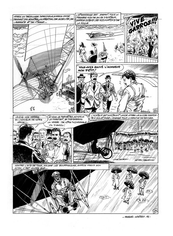 For sale - Roland Garros by Marcel Uderzo - Comic Strip
