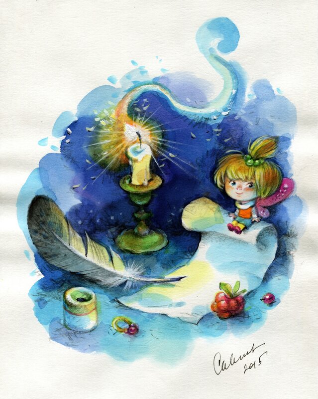 Ilya Savchenkov, Chidren's Book Illustration - Original Illustration