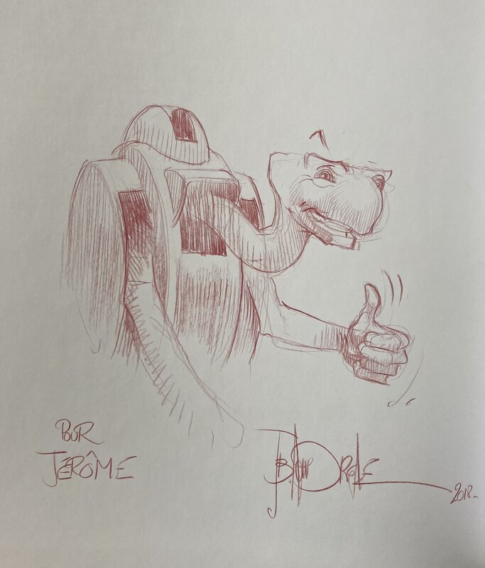 Jean-Baptiste Andréae, Desicace sur Azimut T4 - Sketch
