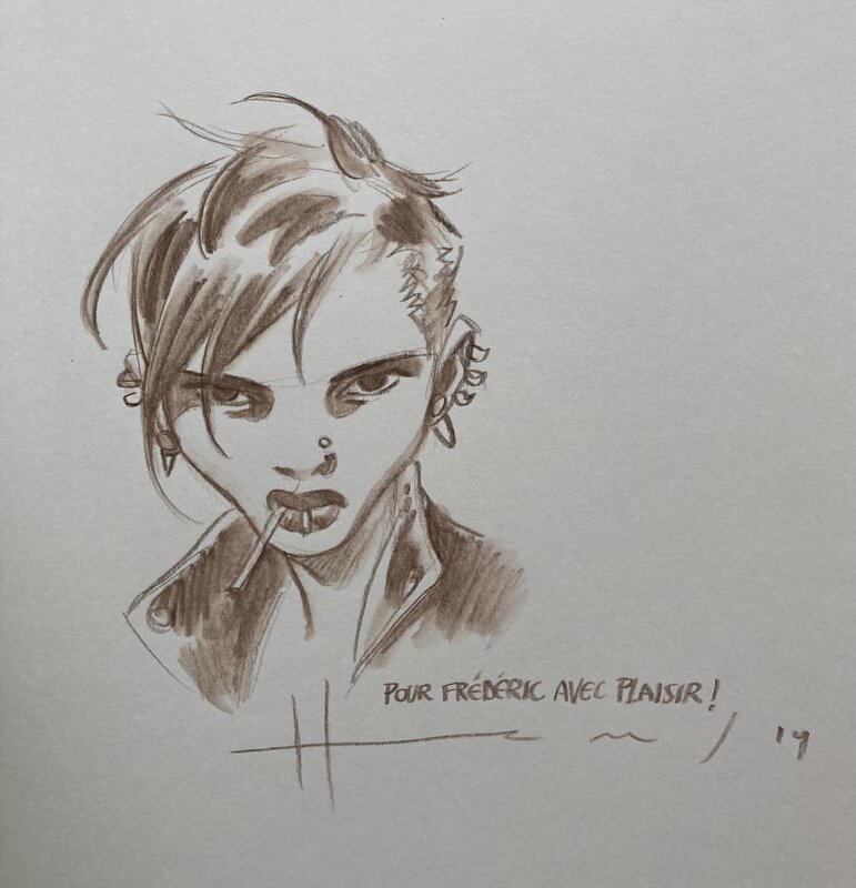 José Homs, Dedicace Salender sur TT Millenium - Sketch