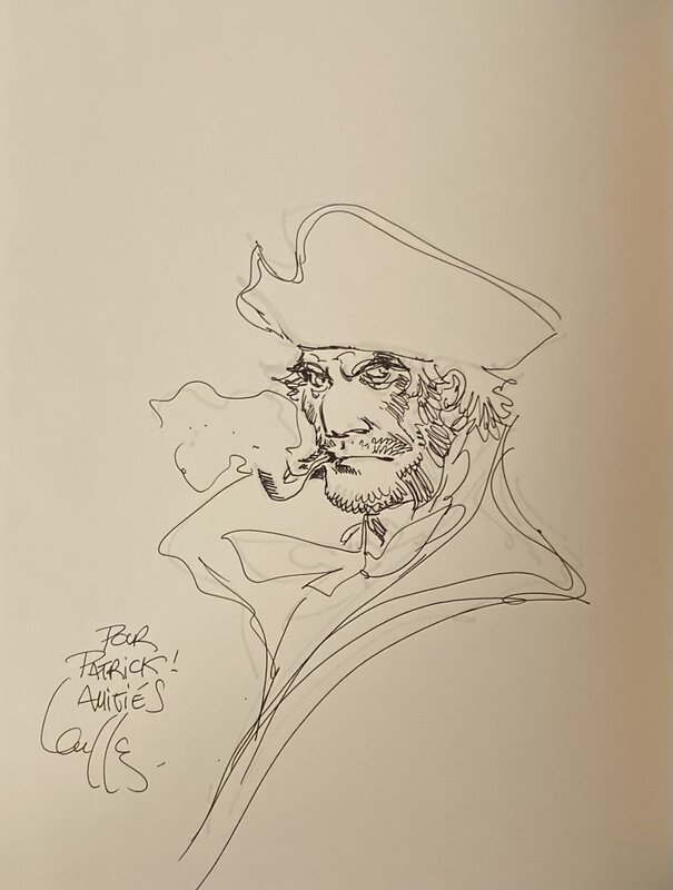 Mathieu Lauffray, Dedicace Long John Silver sur TT 3+4 - Sketch