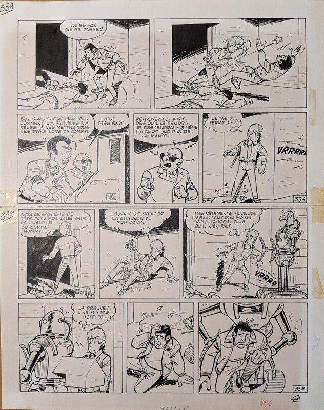 Gos, Maurice Tillieux, Gil Jourdan : Gil Jourdan et les fantômes (tome 14), page 33 - Comic Strip