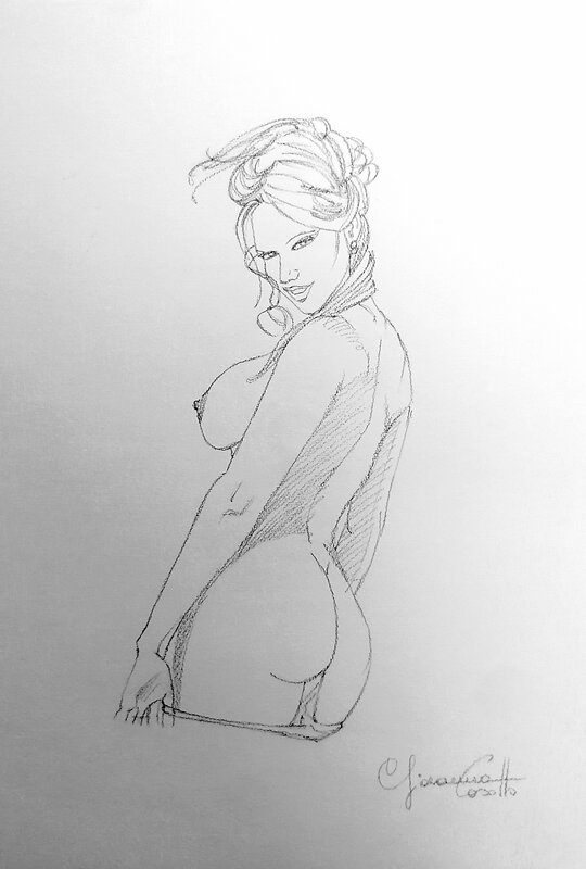 Pin up by Giovanna Casotto - Sketch