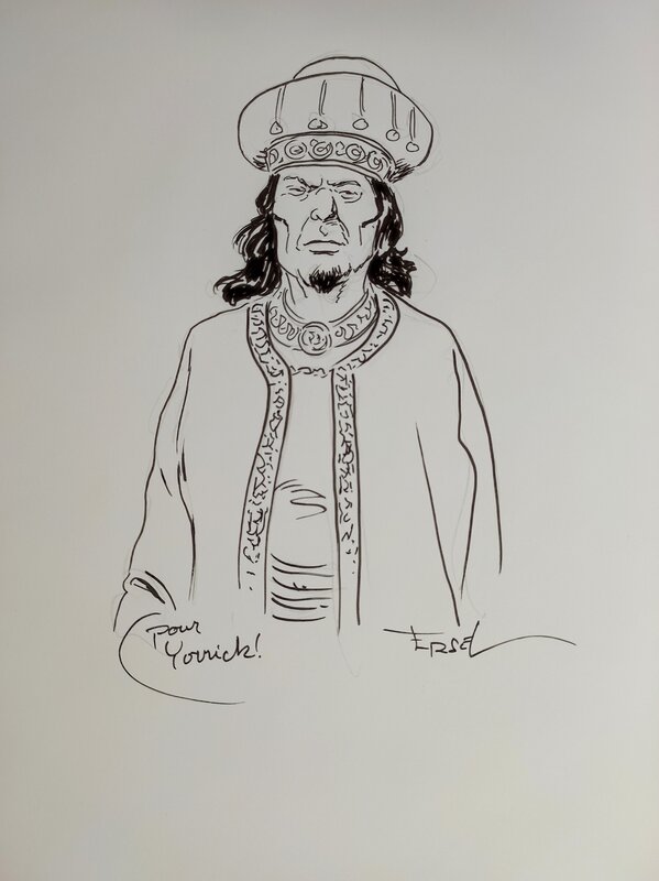 Ersel, Le gardien de la lance T.4 Les disques de Phaïstos - Sketch
