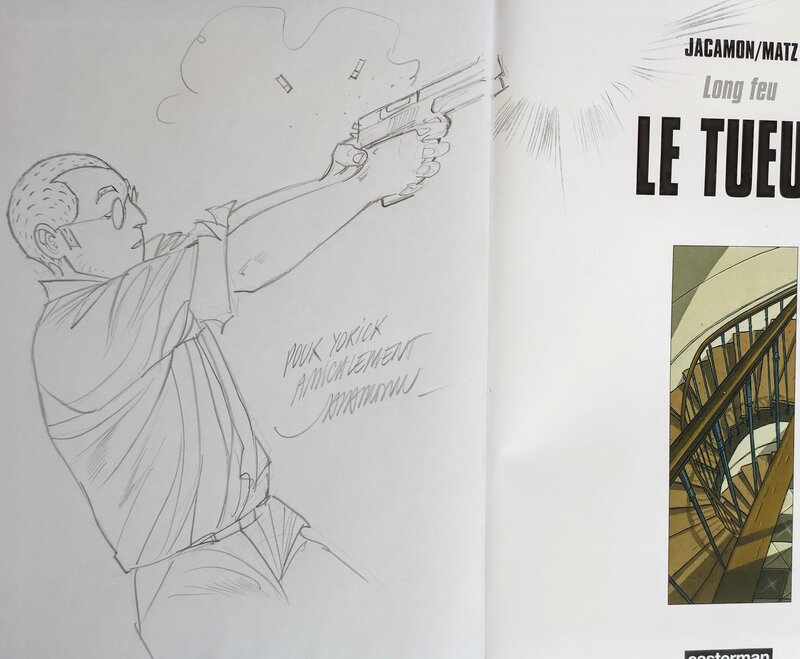 Luc Jacamon, Le tueur T.1 Long feu - Sketch