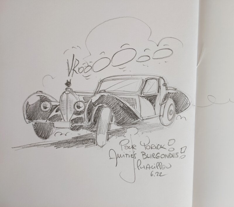 Jérôme Phalippou, Les aventures de Betsy T.1 Le sortilège de l'Atalante - Dédicace