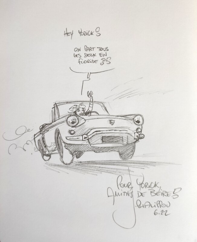 Jérôme Phalippou, Les aventures de Betsy T.2 Le fantôme d'argent - Sketch