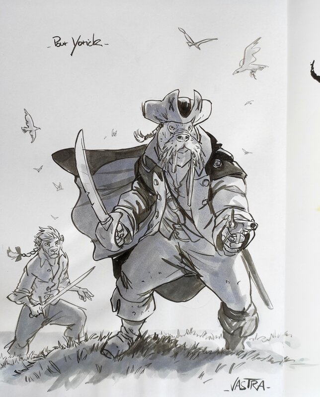 Sébastien Vastra, Jim Hawkins T.1 Le testament de Flint - Dédicace