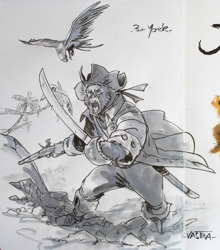 Sébastien Vastra, Jim Hawkins T.2 Sombres héros de la mer - Sketch