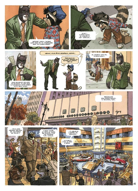 Guarnido : Blacksad tome 6 planche 40 - Comic Strip