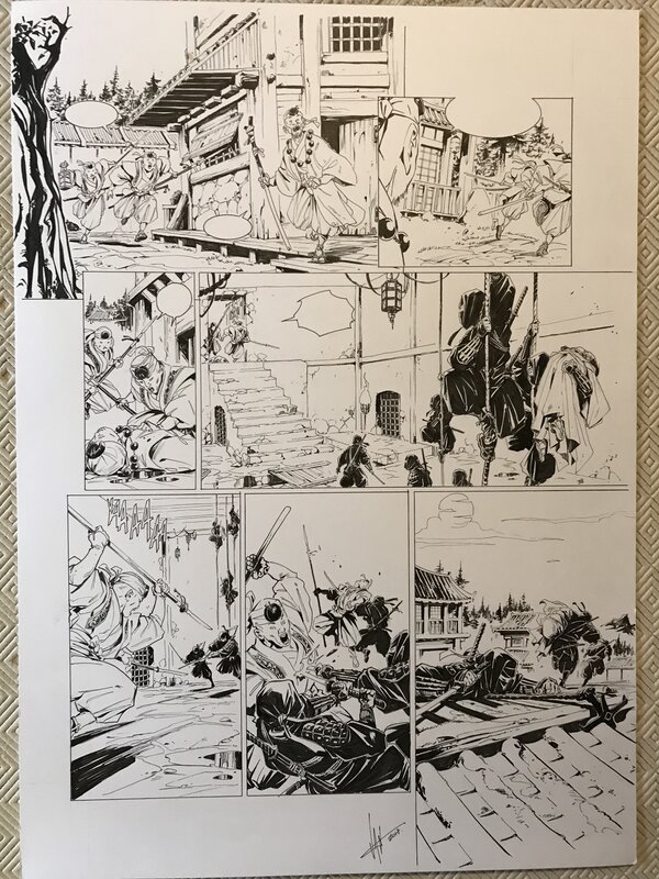 Vax - Samoerai origine - Comic Strip