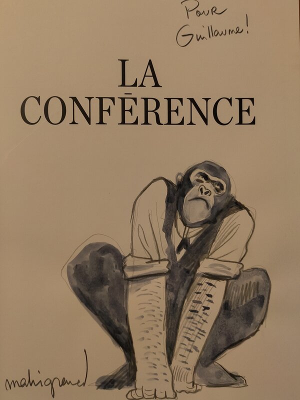 La conférence par Grand Mahi - Dédicace