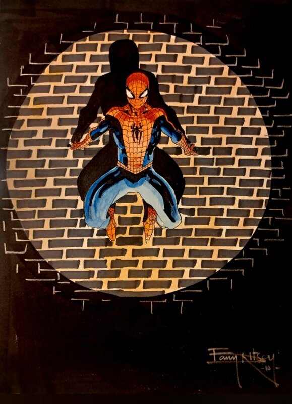 Barry Kitson :Spiderman - Illustration originale