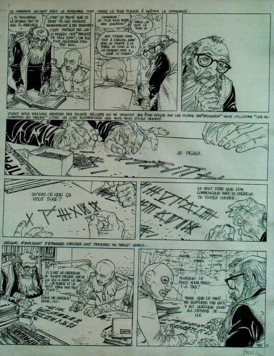 François Boucq, Bouche du diable p.23 - Comic Strip