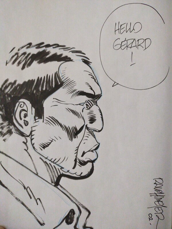 Ralph Meyer, Berceuse assassine tome 3 - Sketch