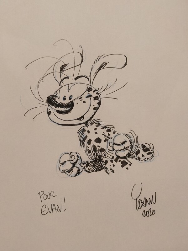Spirou tome 55 by Yoann - Sketch