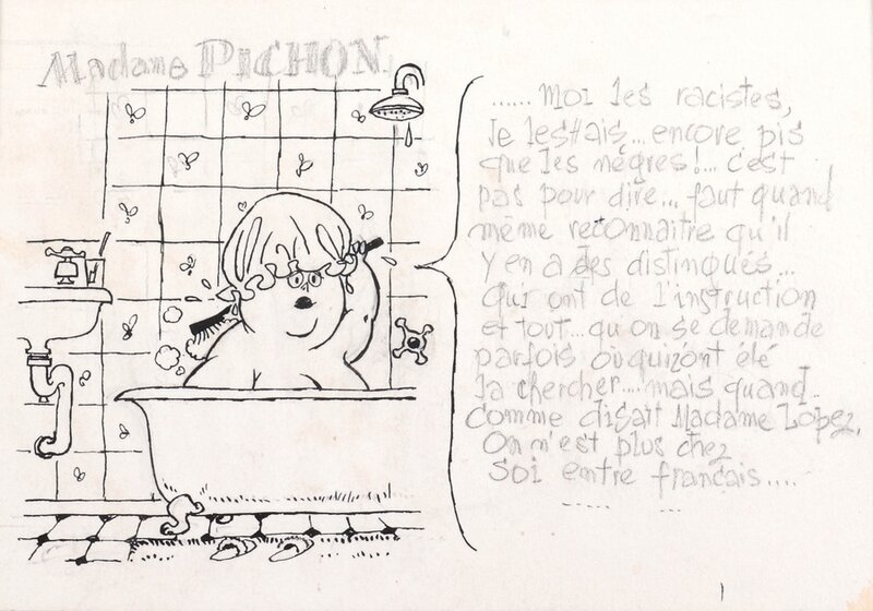 Mme Pichon by Jijé - Comic Strip
