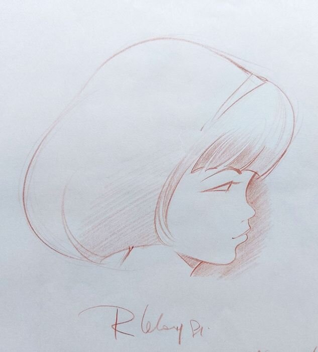 Yoko tsuno by Roger Leloup - Sketch