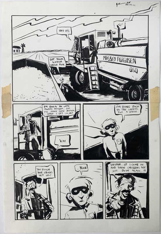 Jeff Lemire, Essex County Volume 1: Tales From the Farm p029 - Comic Strip