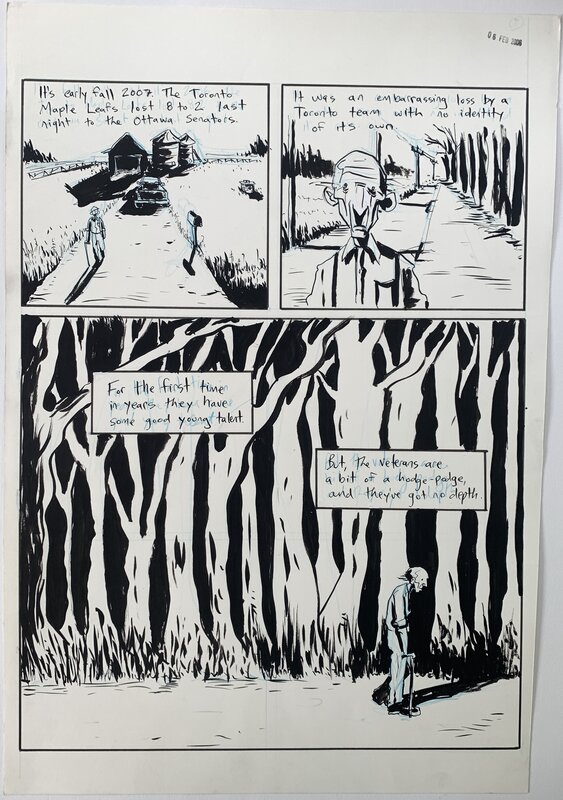 Jeff Lemire, Essex County Volume 2: Ghost Stories - p122 - Comic Strip
