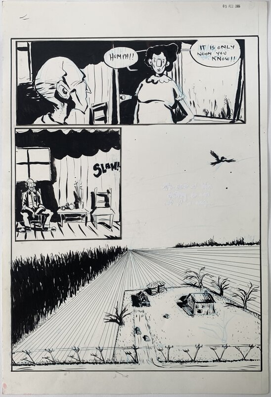 Jeff Lemire, Essex County Volume 2: Ghost Stories - p119 - Planche originale