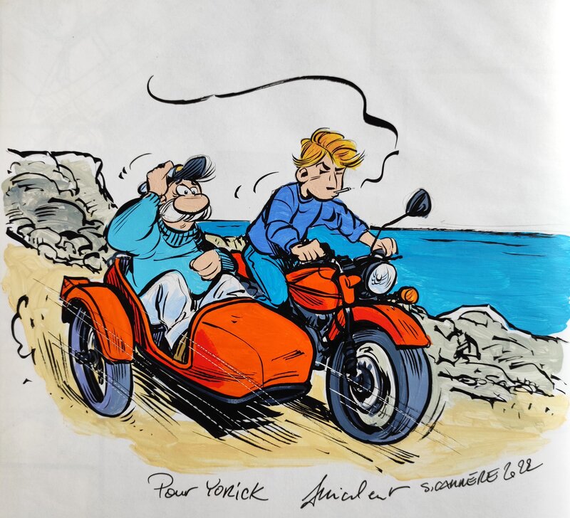 Serge Carrère, Léo Loden T.5 Kabbale dans les traboules - Sketch