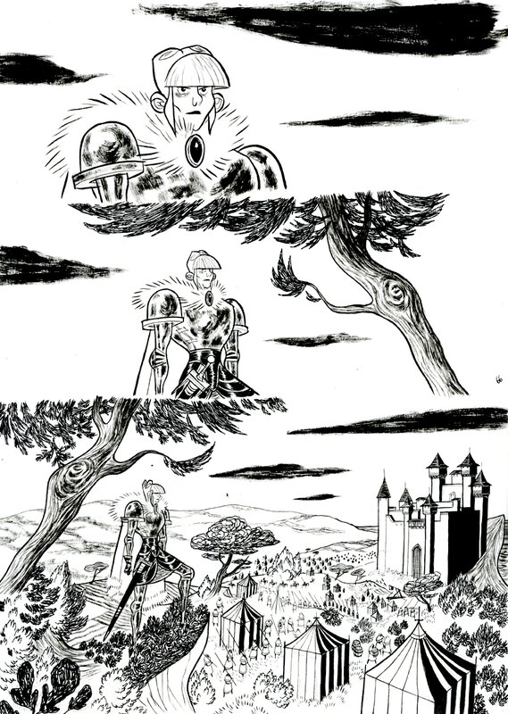 Cyril Pedrosa, Roxanne Moreil, L'ÂGE D'OR TOME 2 PLANCHE 66 - Comic Strip