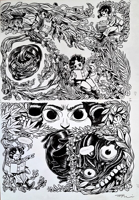 Frederik Peeters, Pierre Wazem, KOMA_TOME 6_PLANCHE 26 - Comic Strip