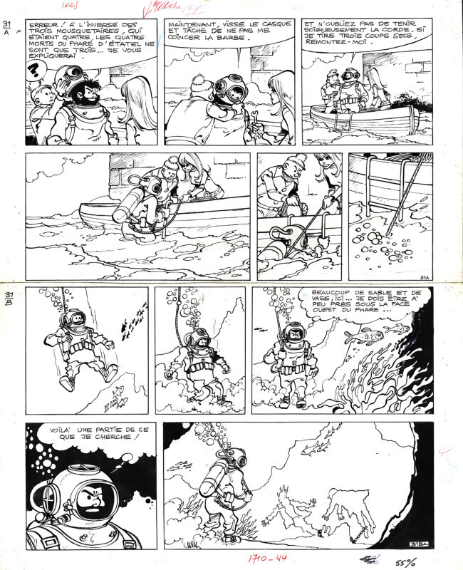 Will, Maurice Tillieux, Tif et Tondu p31 T18 - Comic Strip
