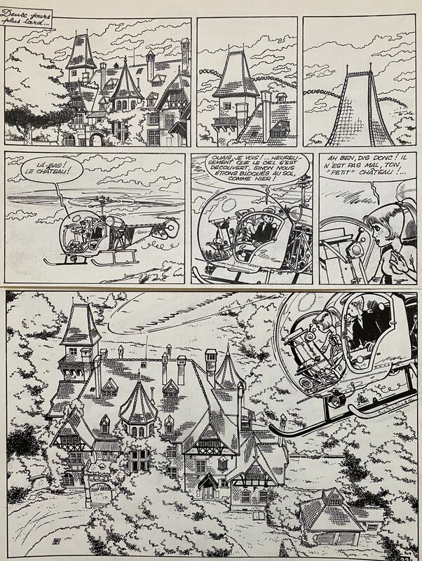 Jidéhem, Ginger - Les Yeux de Feu - T4 p22 - Planche originale