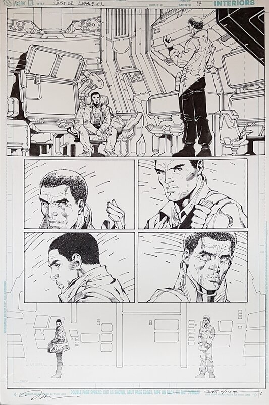 Jim Lee, Scott Williams, Justice League V2 #2 p17 - Comic Strip