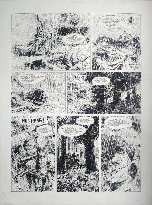 Antonio Parras - La Portes de Brazenac - Planche 02 - Comic Strip