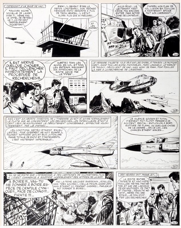 Jijé, Tanguy et Laverdure : Destination pacifique - Comic Strip