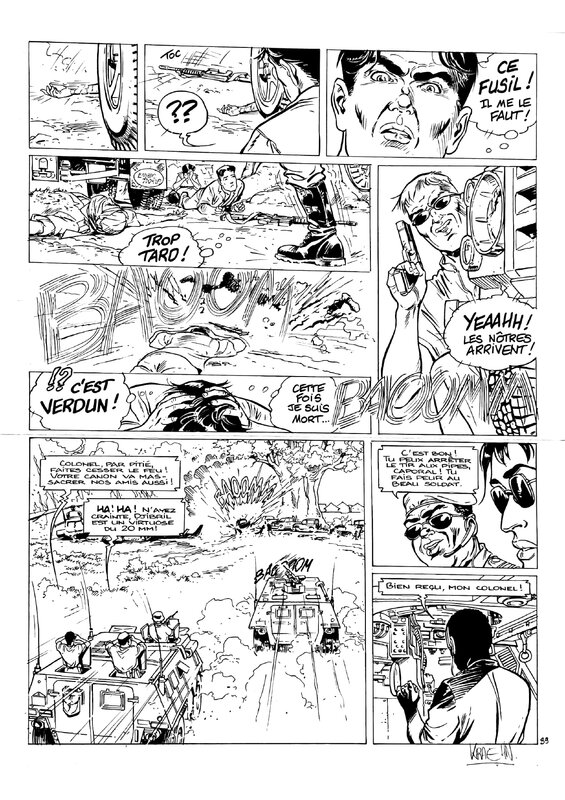 Gil St-André par Jean-Charles Kraehn - Planche originale