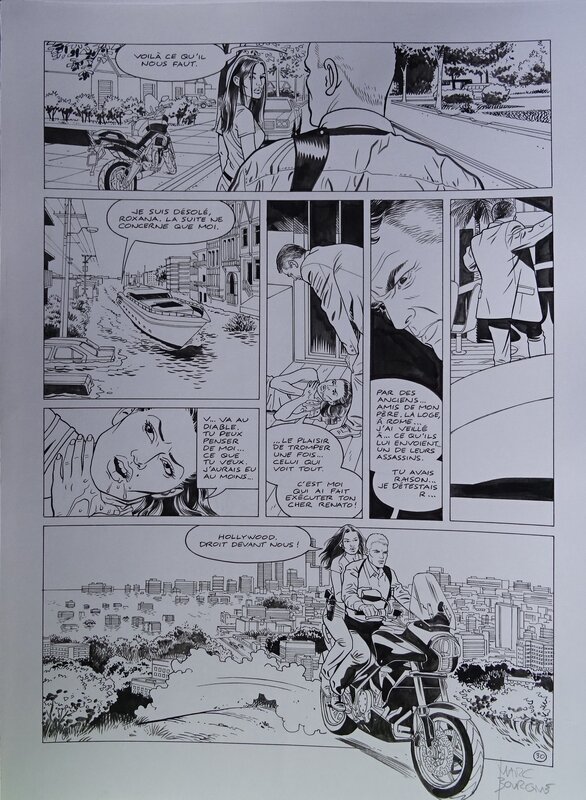 For sale - Marc Bourgne, Planche originale 30 Tome 7 IRS du TOME 7 - Comic Strip
