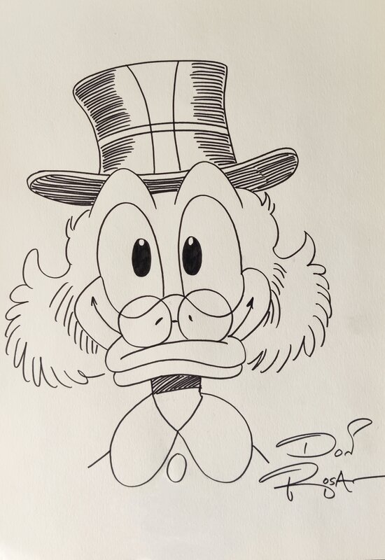 Oncle Picsou par Don Rosa - Sketch