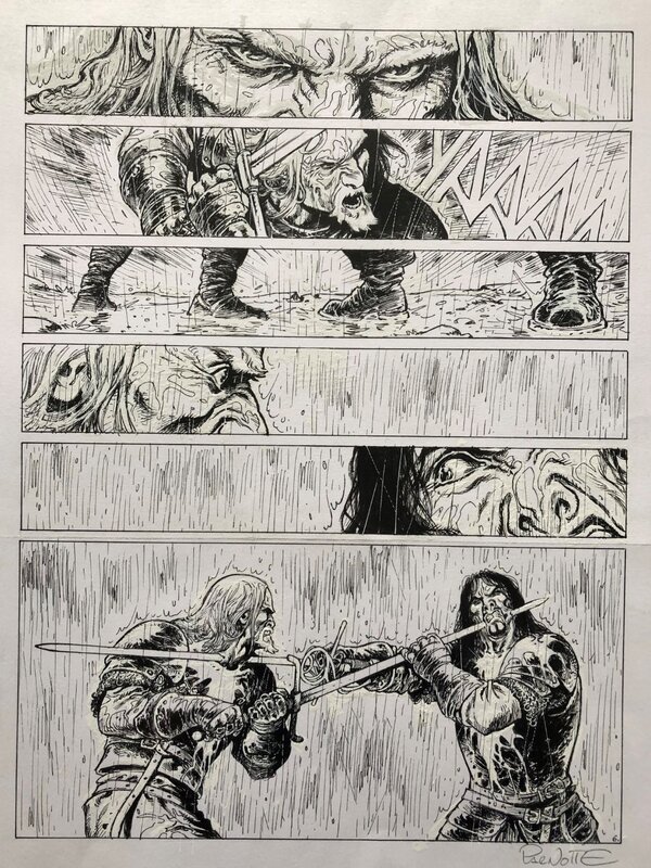 Le Maître d'Armes by Joël Parnotte, Xavier Dorison - Comic Strip