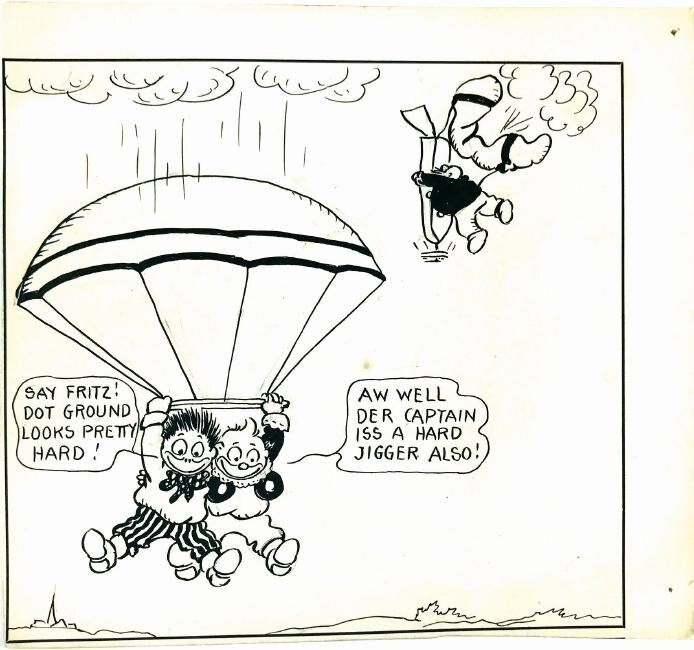 Rudolph DIRKS, The captain and the kids, circa 1910 - Comic Strip
