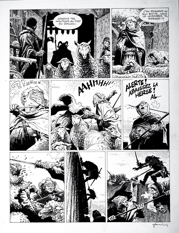 Hermann, Les Tours de Bois Maury tome 2 - Planche 3 - Comic Strip