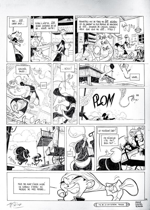 Shaolin Moussaka by Cyril Pedrosa - Comic Strip