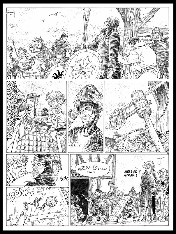 Hermann, 1989 - Les tours de Bois-Maury - Sigurd - Comic Strip