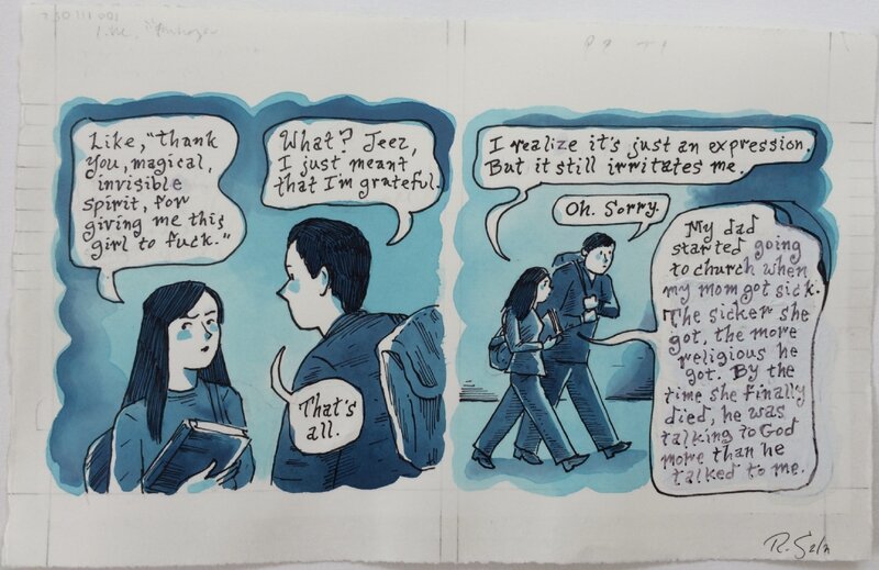 Richard Sala - Delphine 4 - p02 tier1 - Comic Strip