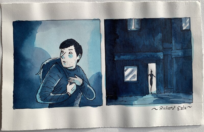 Richard Sala - Delphine 4 - p09 tier2 - Comic Strip