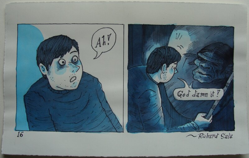 Richard Sala - Delphine 4 - p16 tier3 - Comic Strip