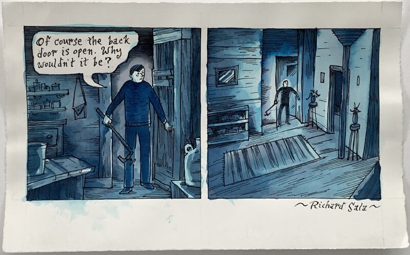 Richard Sala - Delphine 4 - p16 tier1 - Planche originale