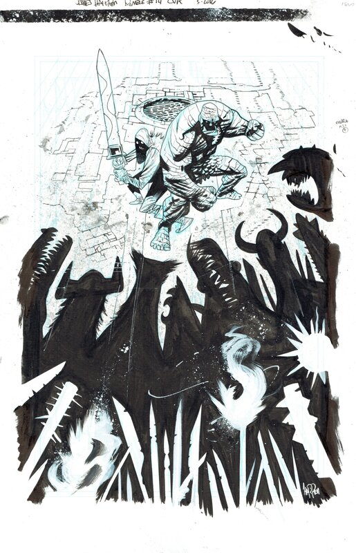 Rumble 14 COVER by James Harren - Original Cover