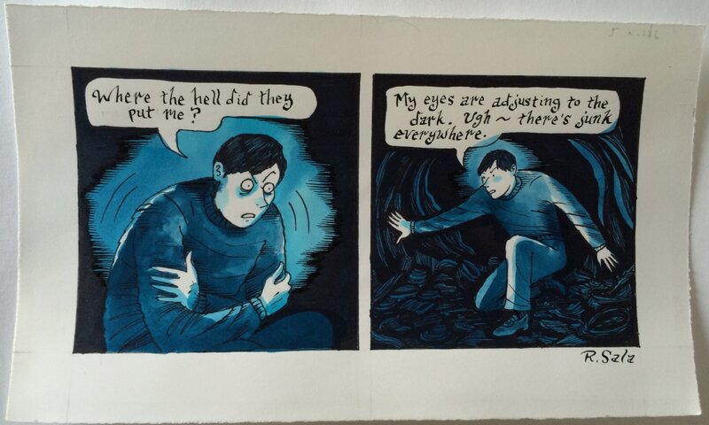 Richard Sala - Delphine 3 - p05 tier2 - Comic Strip