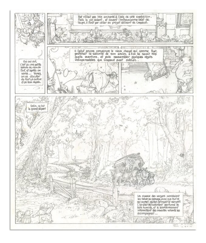 Michel Plessix, Le Vent dans les Saules tome 1 - planche 15 - Comic Strip
