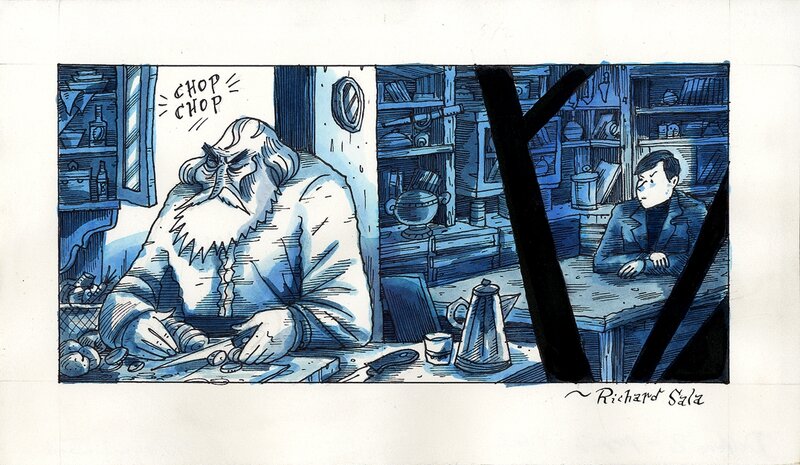 Richard Sala - Delphine 2 - p03 tier2 - Comic Strip